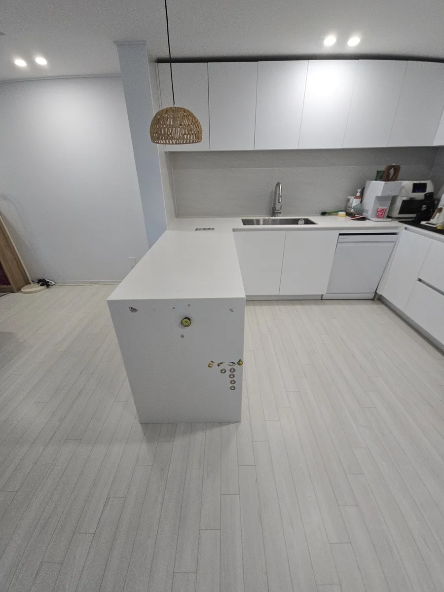 하부 수납장 제작 시공 전